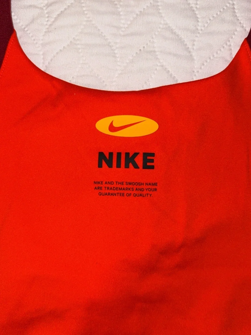 Nike Red And Burgundy Dri-FIT Performance Tee
